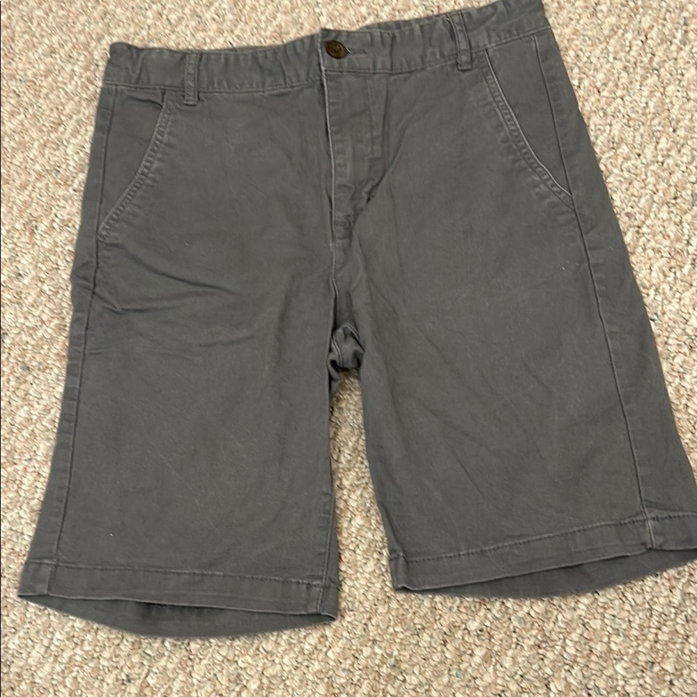 Men's Gray Casual Shorts